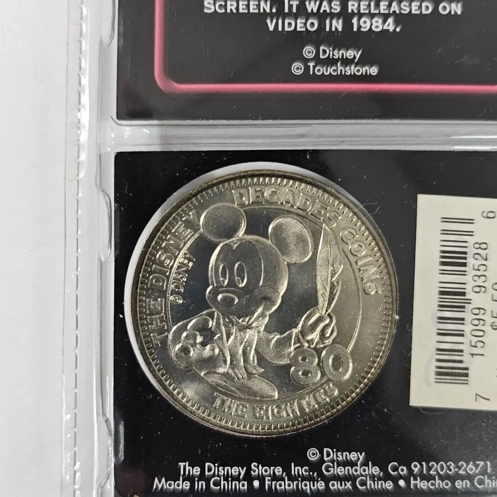 Disney Store Splash 1984 Decades Coin‎ First Touchstone Film #28